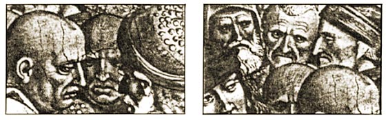 Fig 77b: Utsnitt fra Signorelli-maleri